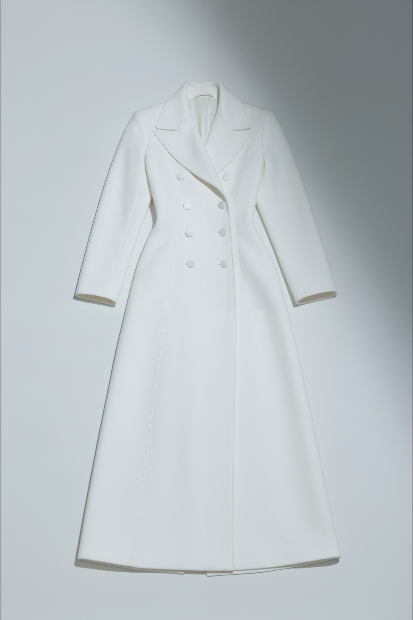 Classic White Maxi Coat