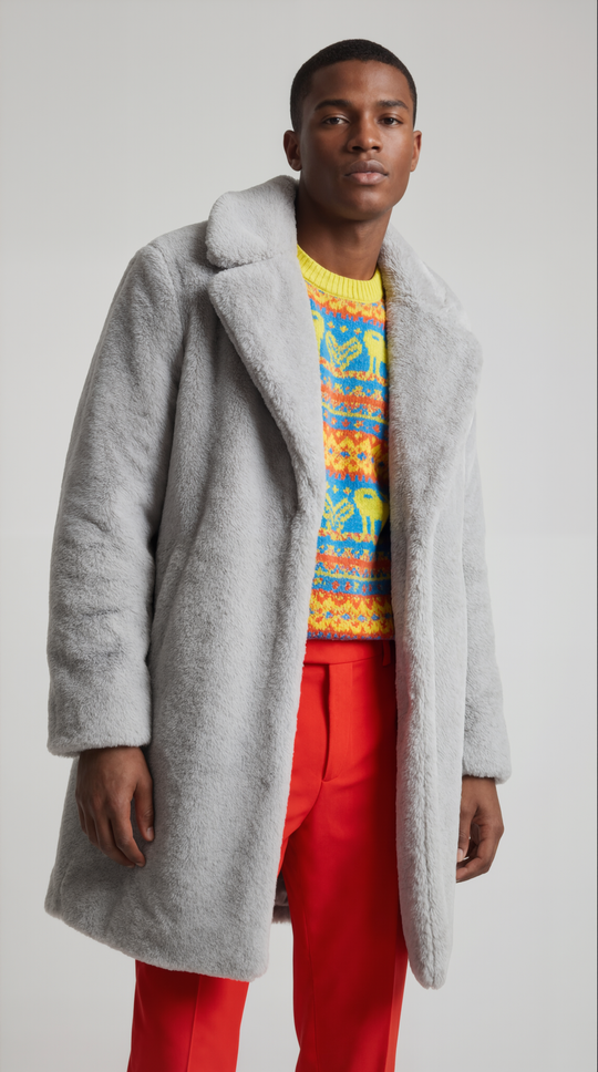 The Luxe Faux Fur Overcoat